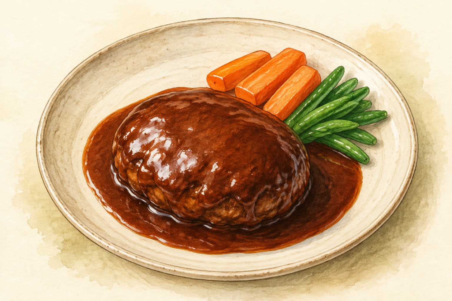 Hambagu: hamburguesa japonesa