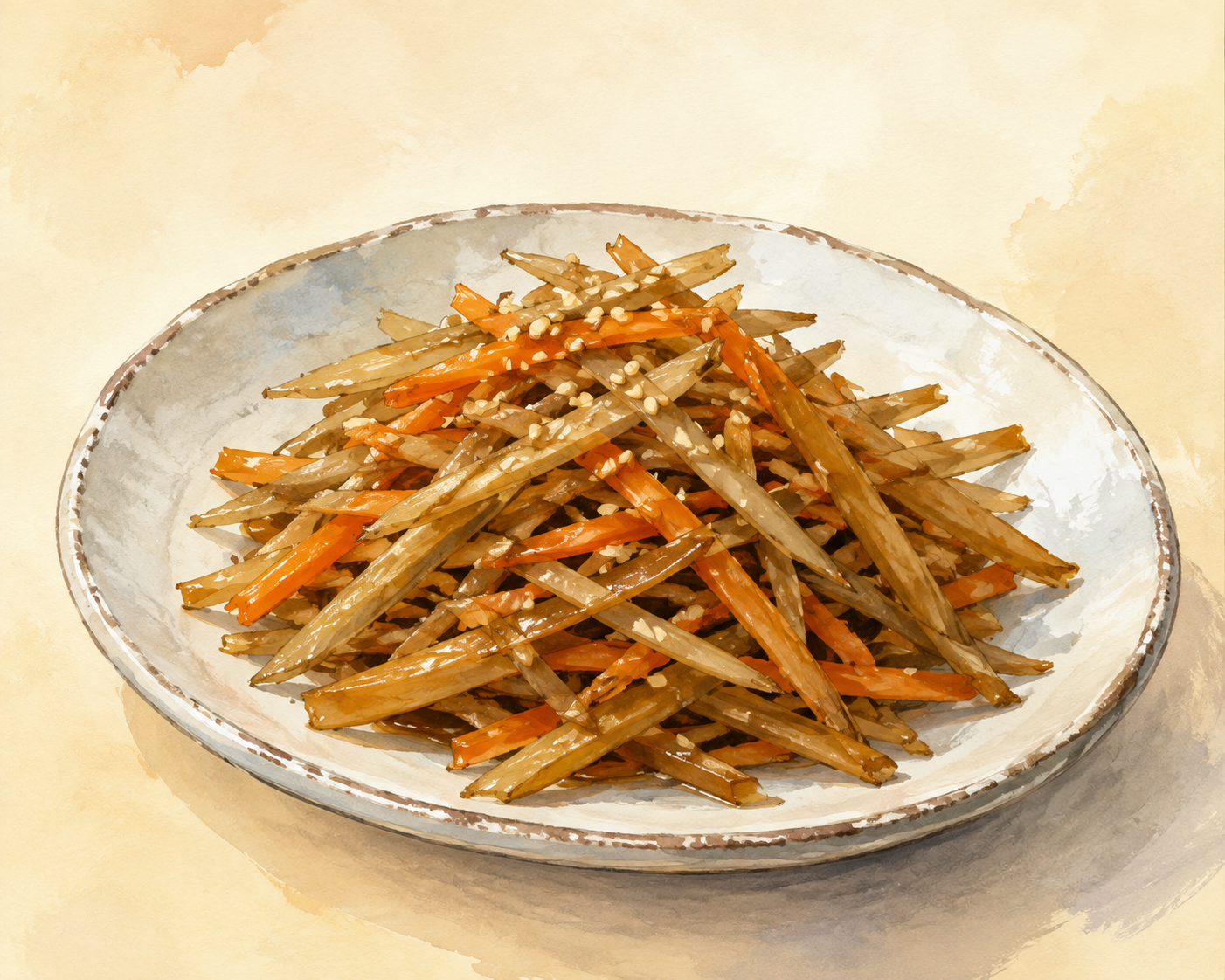 Kinpira gobo
