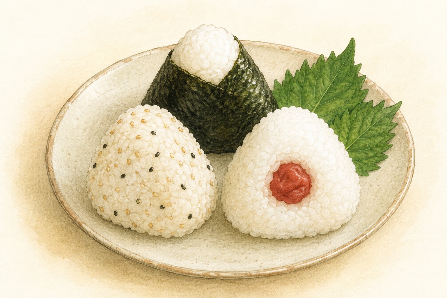 Onigiri: cinco rellenos fáciles