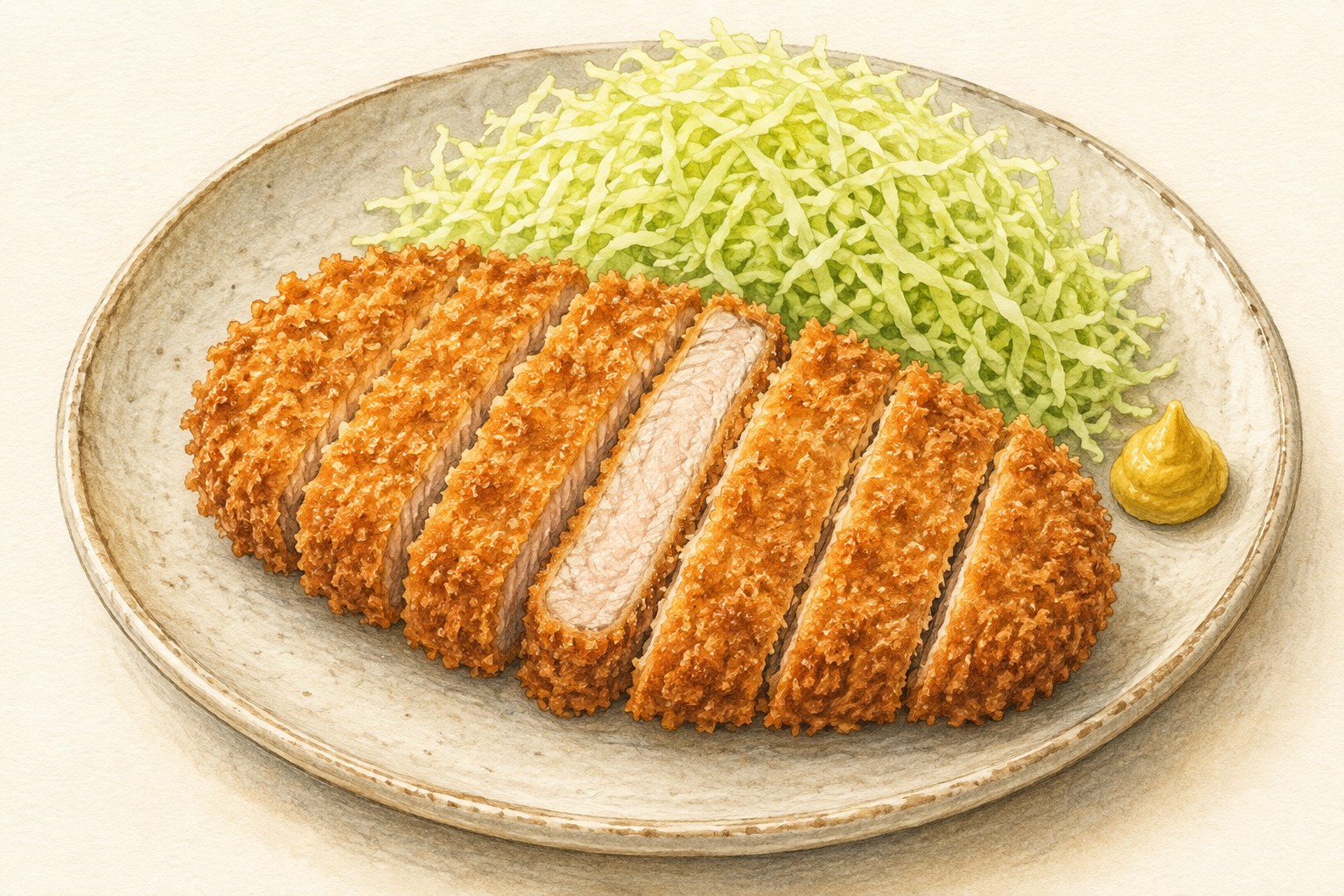 Tonkatsu en freidora de aire